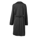 Mens Winter Double-breasted Warm Coat Jacket Wool Parka Overcoat Grey XXL