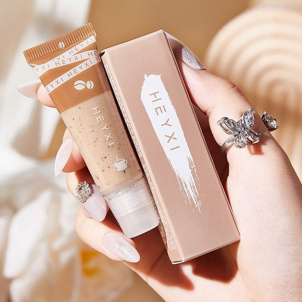 Exfoliating Coffee Moisturizing Lip Scrub Lip Balm Lighten Lip Lines Skin Care