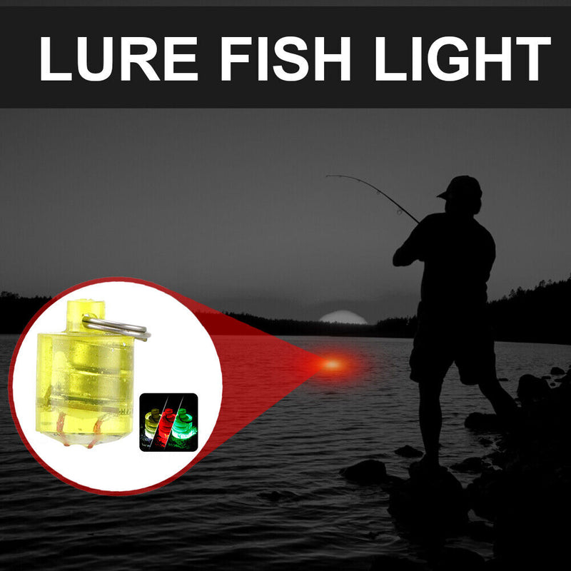 Mini LED Fishing Lure Light Water Triggered Design Underwater Fishing Bait La