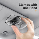 Baseus Car Sun Visor Sunglasses Clip Receipt Card Holder Auto Interior Organizer