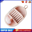 Simple Jewelry Box Portable Women Outdoor Travel Earring Ring Case (Pink)