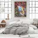 Seaside House Paint By Numbers Kit DIY Frameless Acrylic Picture On Canvas