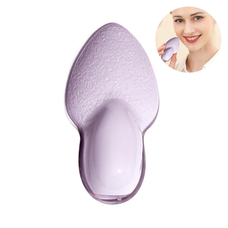 Tongue Shaped Powder Puff Face Makeup Applicator Makeup Non-Stick Powder Puff`