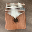 Mahogany 21 Key Kalimba Thumb Piano Mbira Musical Instrument Gift for Beginners