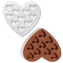 Handmade Decor Ice Tray Heart Shaped Silicone Mould Cake Making Chocolate Mold