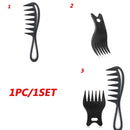 Detangling Salon Styling Tool Hairdressing Back Head Styling Wide Tooth Comb