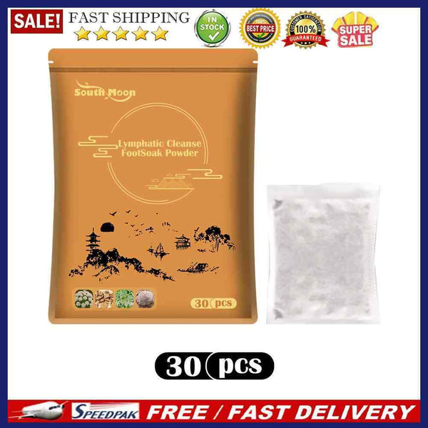 Foot Bath Powder Lymphatic Cleansing Sleep Improve Healthy Household Supplies