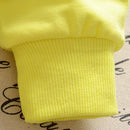 Boys Baby Cute O-Neck Sweatshirt Cute Animal Casual Tops (Yellow 12-18M)