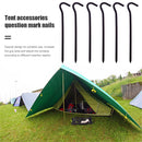 6x Portable Camping Tent Nail Anchors Ground Fixing Nail Stake Outdoor Equipm