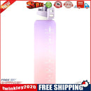 1000ML One-button Lock Sports Water Cup Leak-proof for Gym Outdoor (Purple)