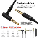 Speaker L Cord Car Volume Control Aux 3.5mm Audio Cable Headphones Male to Male