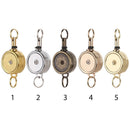 Name Card Anti-Lost Clip Stationery Key Ring Retractable Lanyards Badge Holder