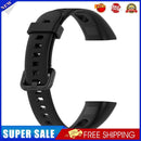 Silicone Soft Sports Smart Bracelet Wristband for Honor Band 5i (Black)
