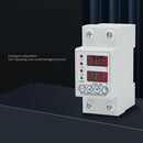 #A 63A 230V Adjustable Digital Over Voltage Current Under Voltage Protective Dev