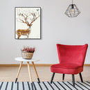 DIY Digital Oil Painting By Numbers Sika Deer Canvas Frameless Acrylic Picture