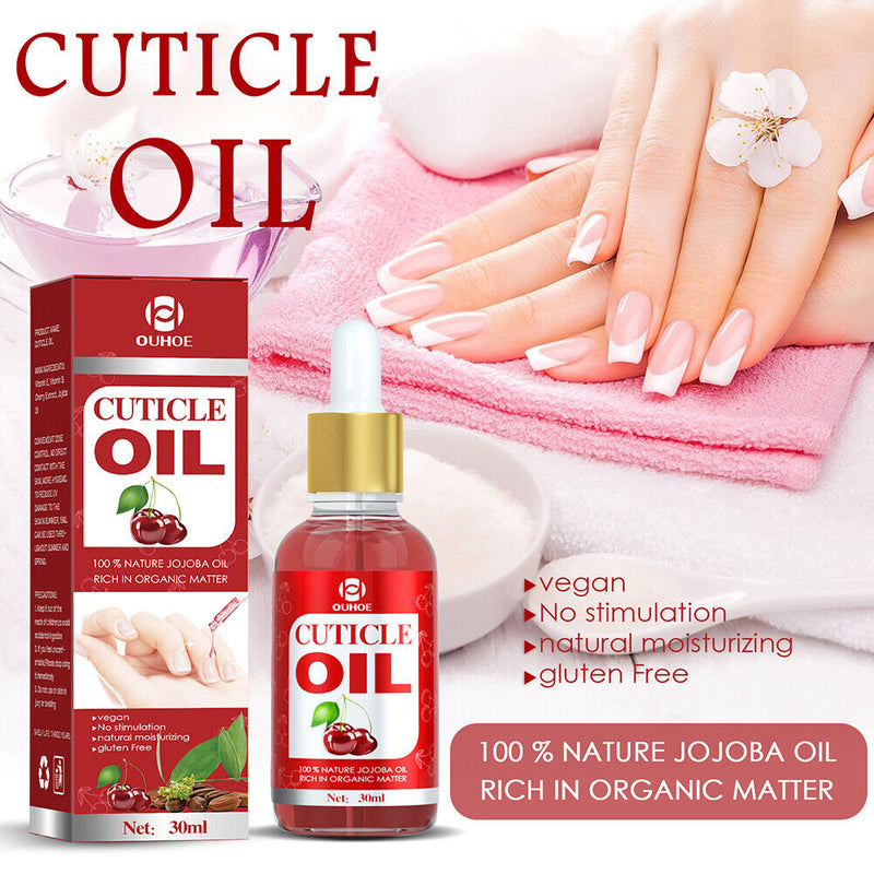 Jojoba Nail Cuticle Oil Contain Vitamin B E Moisturizing Nourishing Essence Care