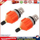 2x Rowing Boat Air Valve Kayak Surfing Paddle Board Pump Adapter (Orange) Newly