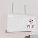 #A Wireless Wifi Router Storage Box Hollow-out Thickened Iron Plug Shelf Home De