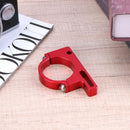 Bicycle Front Derailleur Clamp Aluminum Conversion Seat Adapter(Red)