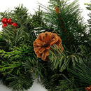 Decorative Wreaths Pine Needle Door Hanging Party Ornaments Christmas Wreath
