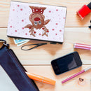 DIY Deer Special Shaped Diamond Painting Wristlet Bag Women Wallet Zipper Clutch