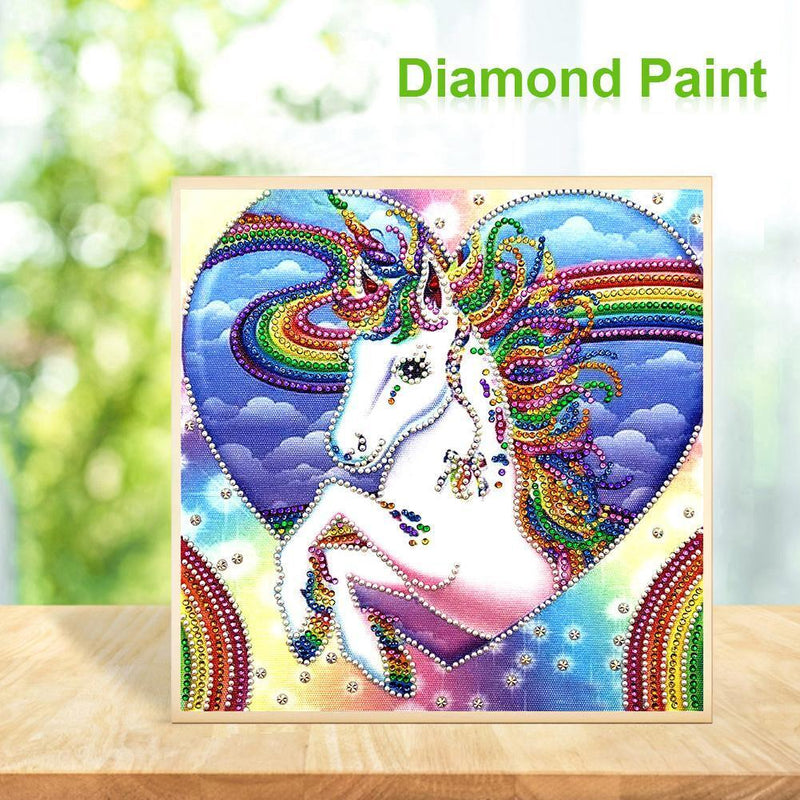 5D DIY Special Shaped Diamond Painting Horse Embroidery Mosaic Craft Kits