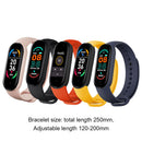 M6 Running Smartwatch Heart Rate Blood Pressure Monitor Bracelet (Pink)
