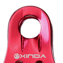 Outdoor Bearing Lifting Climbing Fixed Rope Pulley Equipment (Red) Newly