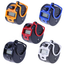 Tally Counter Clicker 5 Digit Number Handheld Manual Digital Counter Red