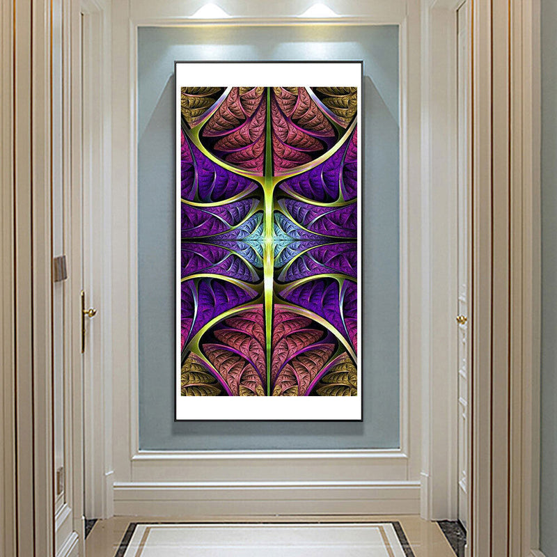 5D DIY Diamond Painting Typographic Art Kits Full Round Drill Wall Decor Crafts