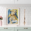 5D DIY Full Round Drill Diamond Painting Mother Love Cross Stitch Embroidery Kit