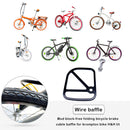 Folding Bicycle Brake Cable for Brompton Cable Shield Front Fork Line Mud Block