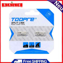 TOOPRE 2 Pairs Bicycle Chain Link Connector Seals MTB Bike Quick Master Links