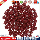 100pcs Five-Pointed Star Stamp Paint Wax Envelope Card Sealing Wax(Dark Red