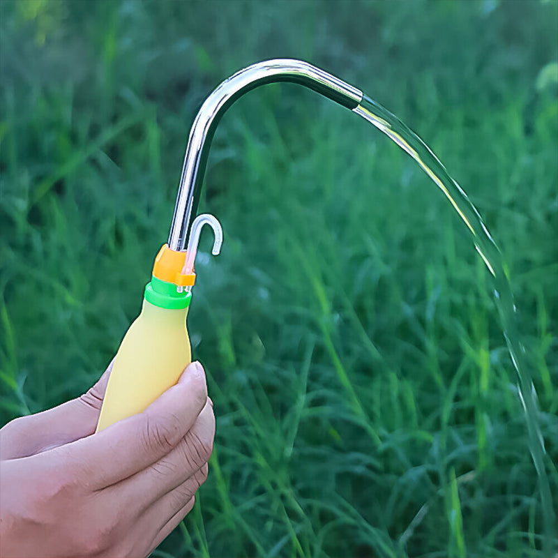 Fishing Water Dispenser Suction Manual Hand Pump Pipe Portable Tools (2.1m)