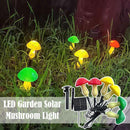 Outdoor Solar Garden Lights Cute Mushroom Shape Decorative Lamp LED Waterproo.