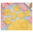2 Sets DIY Tools Mold Cartoon Biscuit Baking Mould Cookie Molds Christmas Molds