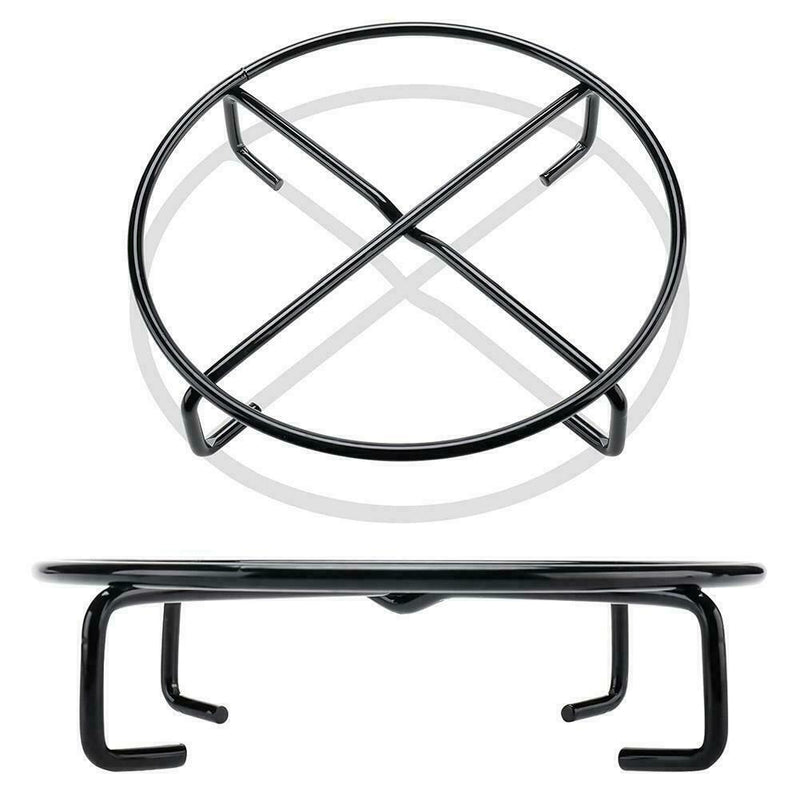 Portable Mini Stove Rack Iron Stand Stove Bracket Holder Outdoor Black M3L4
