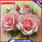 GLOBEAGLE 5D DIY Diamond Painting, Motif: Three Flowers, Cross Stitch, St