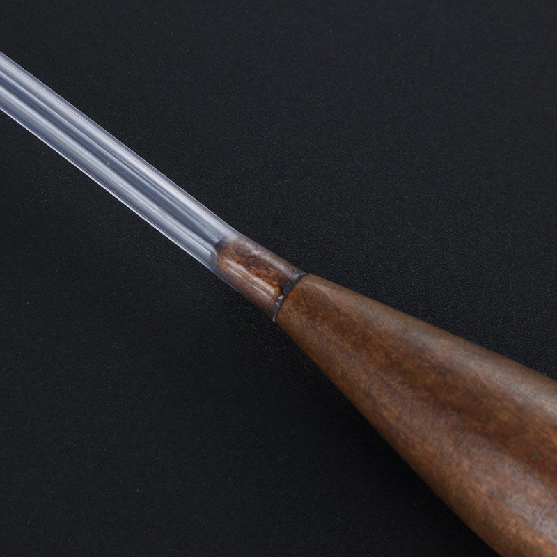 Charred Wood Knitted Crochet Needle Thick Sweater Carpet Ring Needle Tool