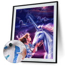 Painting By Numbers DIY Beauty Horse Canvas Oil Art Picture Kit Home Wall Decor
