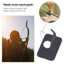 Archery Recurve Bow Rest 10pcs Right/Left Hand Plastic Self-Adhesive Arrow Rest