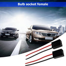 2pcs H7 Bulb Socket Headlight Fog Lamp Headlamp Pigtail Female Connector Adapter