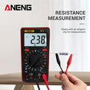 ANENG LCD Digital Multimeter Voltage/Current/Resistance/NCV Meter (Red) Newly
