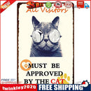 Metal Signs Cat Iron Painting Metal Home Wall Art Plaque Poster 20x30cm