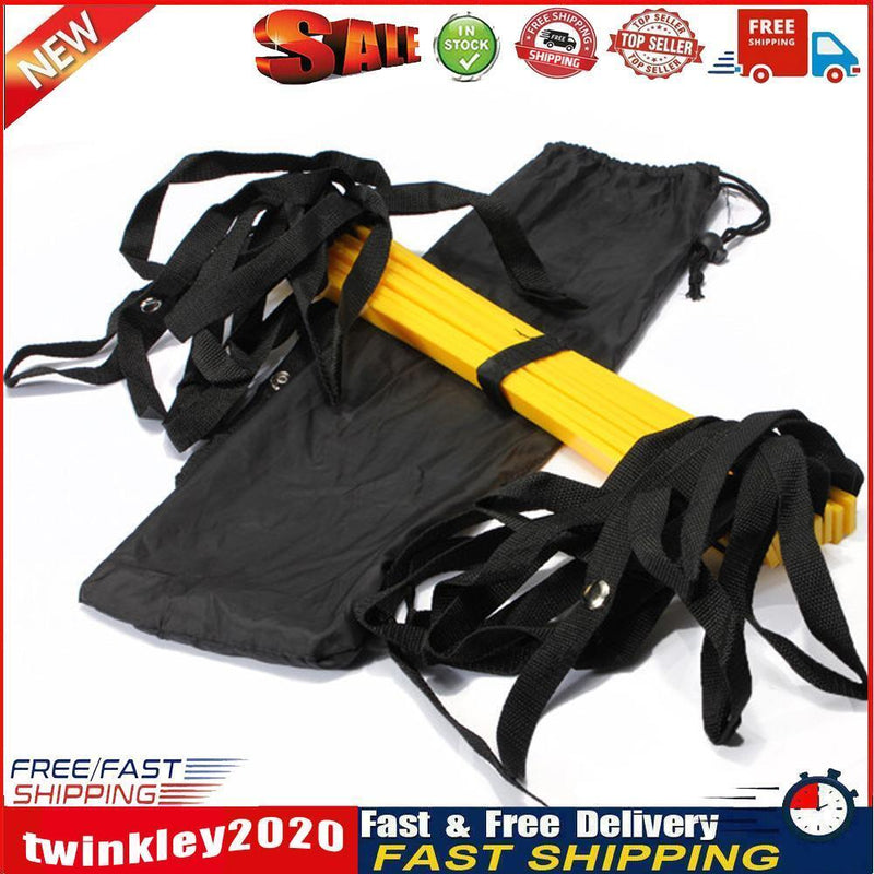 Durable 8 rung 12 Feet 4m Agility Ladder for Soccer Speed Training  Newly