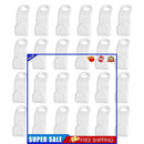 Plastic Clothes Hanger Connector Cascading Hook Space Saving Holder (24pcs)