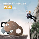Outdoor Rock Climbing Rappelling 22KN Abseiling Descender Downhill Device Newly