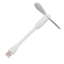 Cooling Mobile Phone Mini USB Fan for Power Bank Notebook Computer (White) Newly