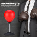Desktop Punching Bag Suction Cup Stress Burster Relief Ball with Pump for Office